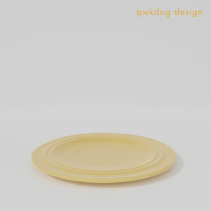 QwkDog 3D Metlox California Pottery Salad Plate