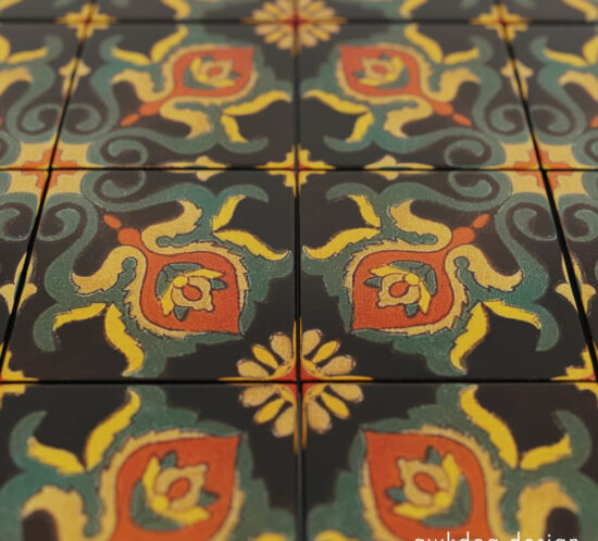 QwkDog 3D Taylor Tile 6x6 Geo Panel