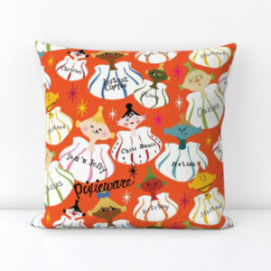 QwkDog Holt Howard Pixieware Fabric Design