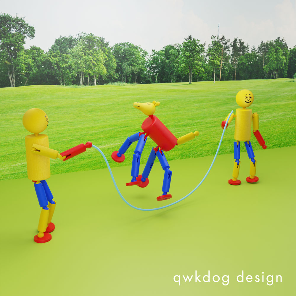 QwkDog Design Krazy Ikes Jumperikes