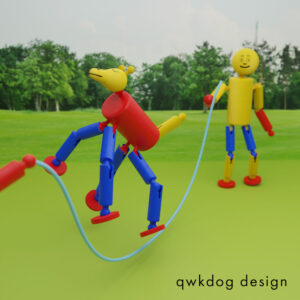 QwkDog Design Krazy Ikes Jumperikes