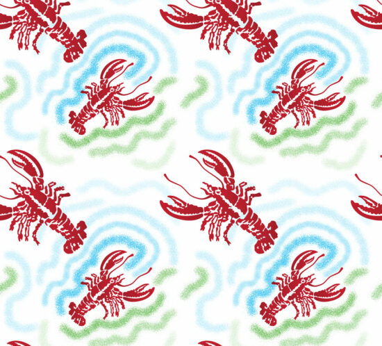 QwkDog Design Matchbook Lobster 2 Pattern