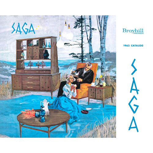 Broyhill Saga 1963 Catalog Cover
