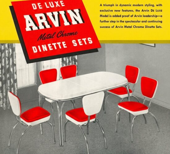 Qwkdog Design Arvin Dinettes 1949 Catalog