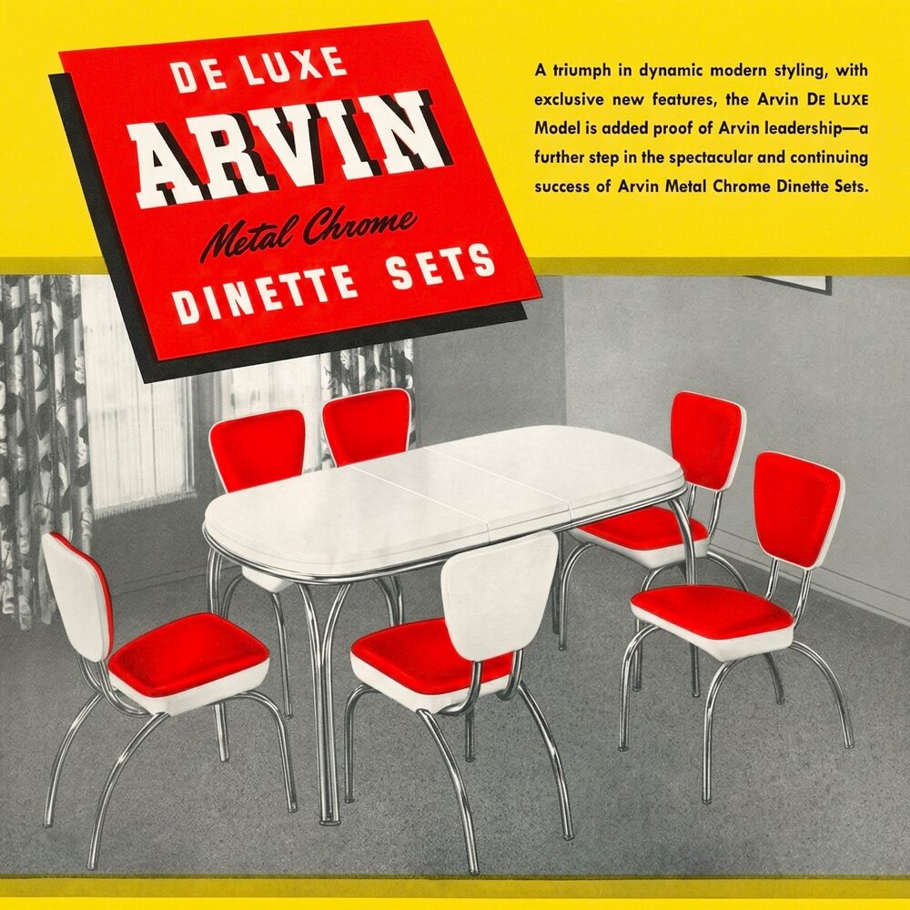 Qwkdog Design Arvin Dinettes 1949 Catalog