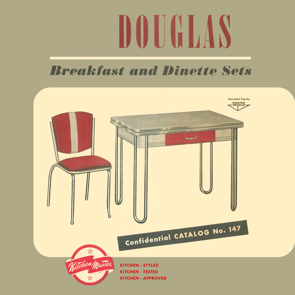 Qwkdog Design Douglas Dinettes 1947 Catalog