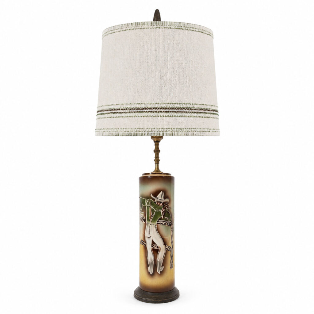 Sascha Brastoff Western Lamp