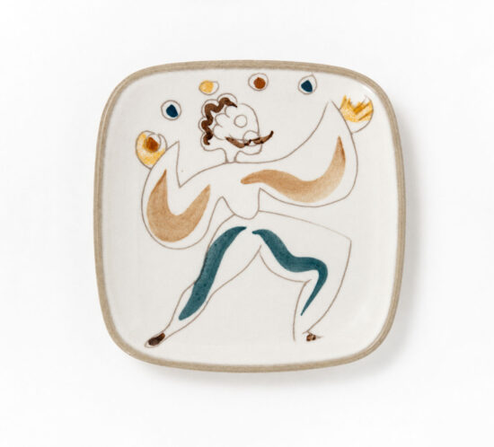 Glidden Pottery Circus Juggler