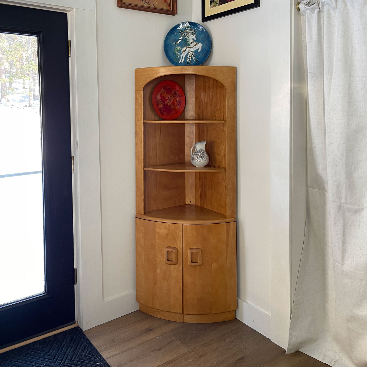 qwkdog-heywood-wakefield-corner-cabinet-restoration-02 Heywood-Wakefield M276 Corner Cabinet