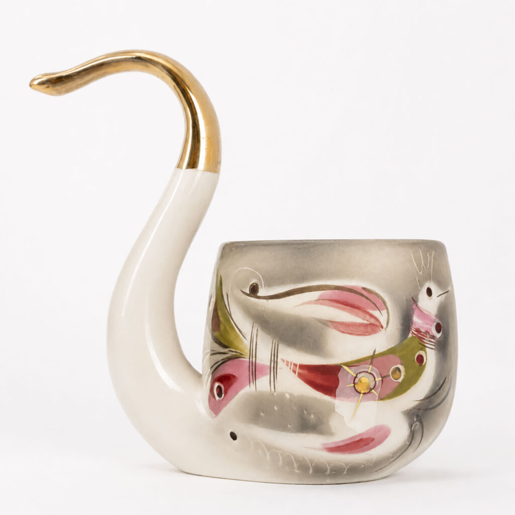 Sascha Brastoff Jeweled Bird