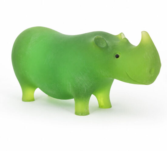 Sascha Brastoff Resin Rhino