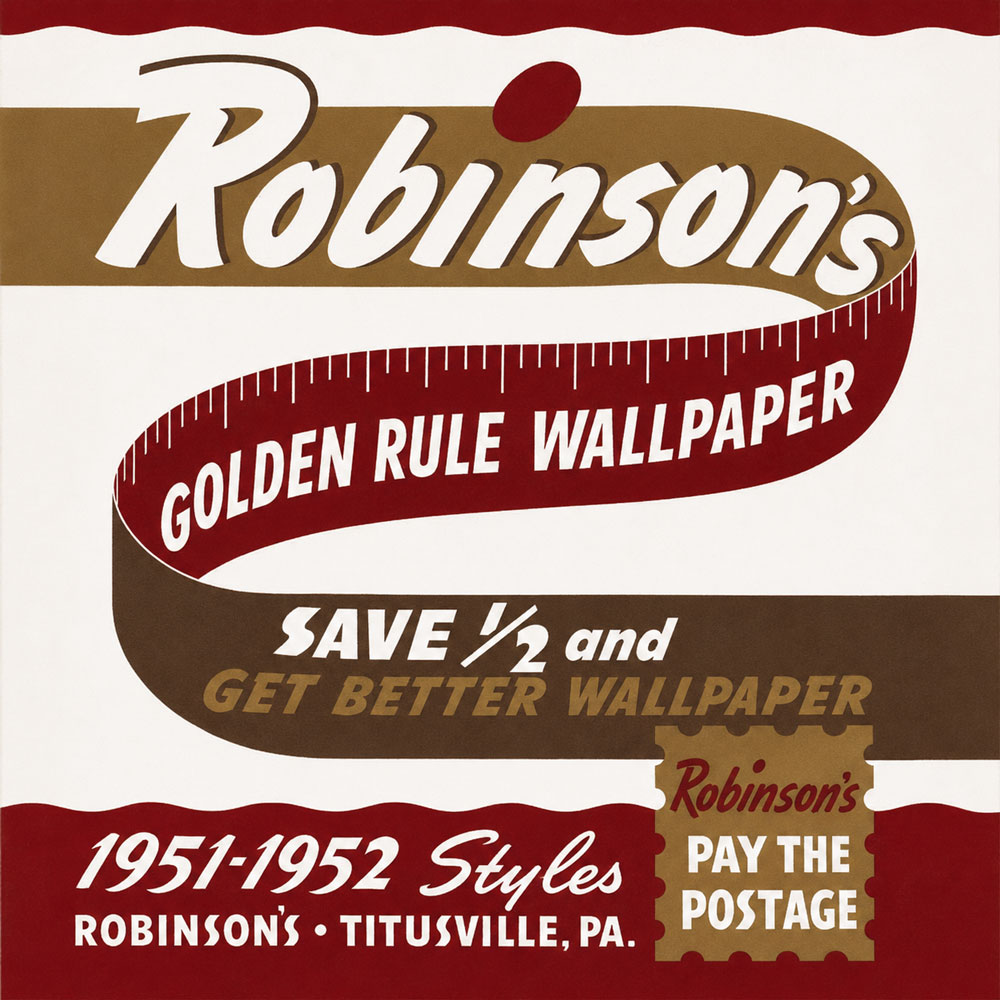 Robinsons Wallpaper 1951