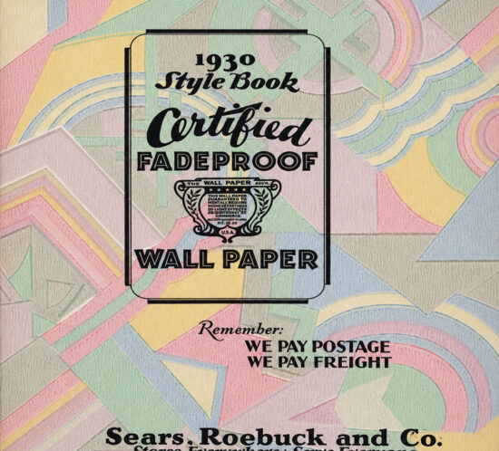 Sears Wallpaper 1930