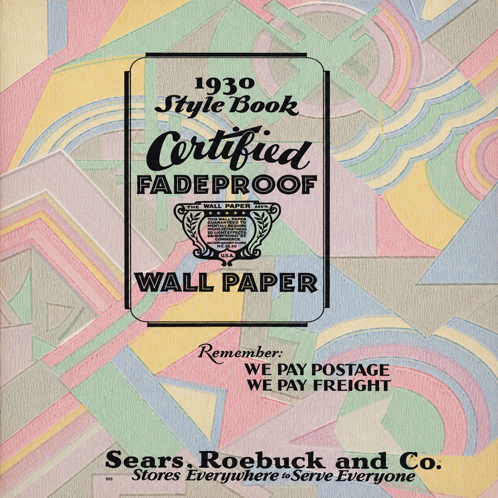 Sears Wallpaper 1930