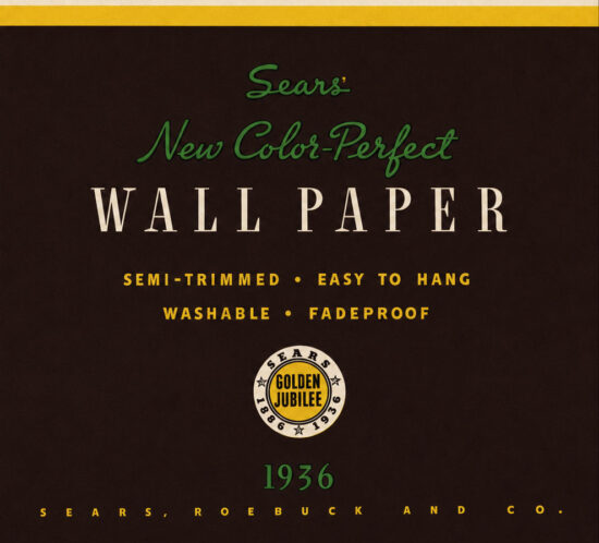 Sears Wallpaper Catalog 1936
